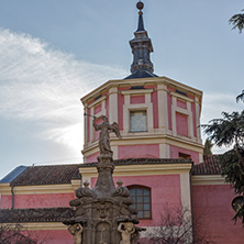 MADRID, SPAIN - JANUARY 24, 2018: Morning view of Museum of History of Madrid in City of Madrid, Spain