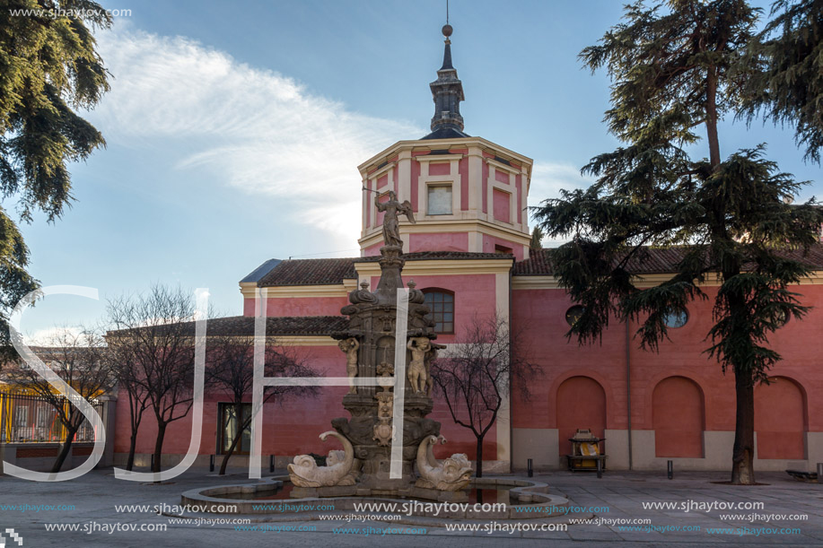 MADRID, SPAIN - JANUARY 24, 2018: Morning view of Museum of History of Madrid in City of Madrid, Spain