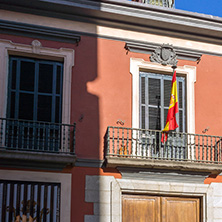 MADRID, SPAIN - JANUARY 24, 2018: Morning view of Museum of Romanticism in City of Madrid, Spain