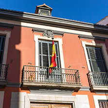 MADRID, SPAIN - JANUARY 24, 2018: Morning view of Museum of Romanticism in City of Madrid, Spain