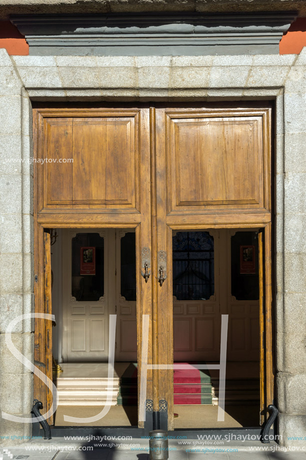 MADRID, SPAIN - JANUARY 24, 2018: Morning view of Museum of Romanticism in City of Madrid, Spain