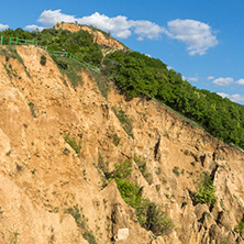 Amazing Sunset view of rock formation Stob pyramids, Rila Mountain, Kyustendil region, Bulgaria