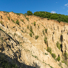 Amazing Sunset view of rock formation Stob pyramids, Rila Mountain, Kyustendil region, Bulgaria