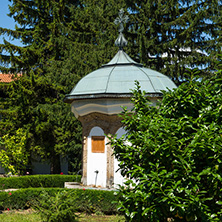 Nineteenth century buildings in Sokolski Monastery Holy Mother"s Assumption, Gabrovo region, Bulgaria