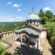 Nineteenth century buildings in Sokolski Monastery Holy Mother"s Assumption, Gabrovo region, Bulgaria