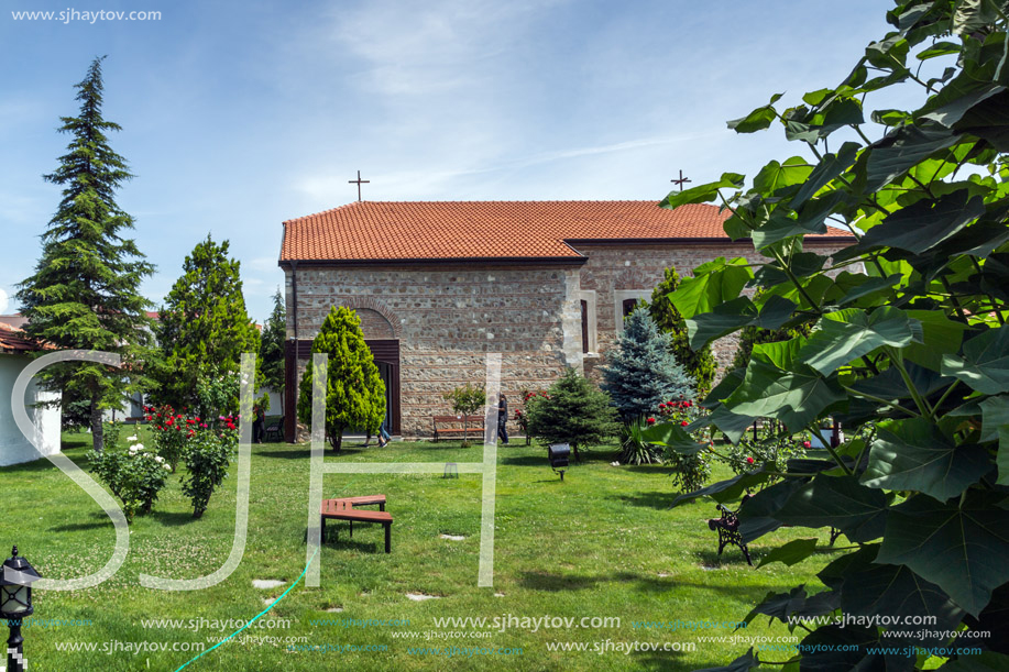 EDIRNE, TURKEY - MAY 26, 2018: Medieval Bulgarian church of Saint Constantine and Saint Helena in city of Edirne,  East Thrace, Turkey