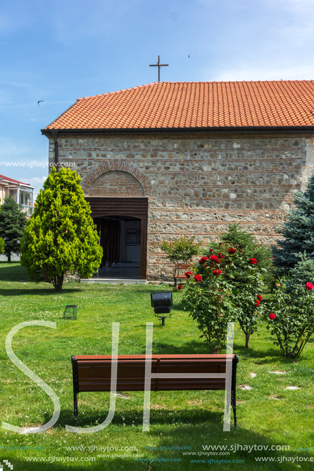 EDIRNE, TURKEY - MAY 26, 2018: Medieval Bulgarian church of Saint Constantine and Saint Helena in city of Edirne,  East Thrace, Turkey