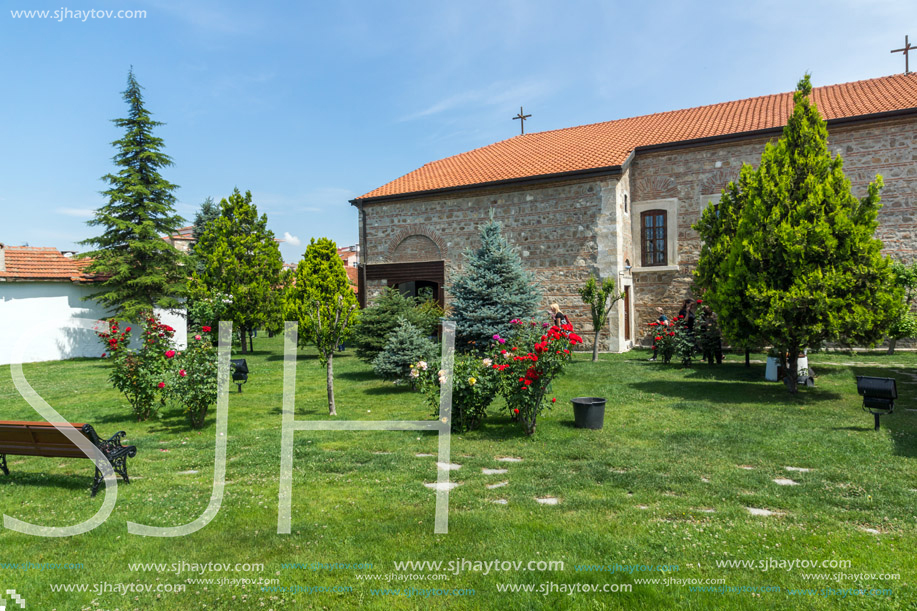 EDIRNE, TURKEY - MAY 26, 2018: Medieval Bulgarian church of Saint Constantine and Saint Helena in city of Edirne,  East Thrace, Turkey