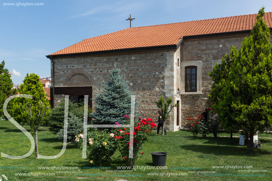 EDIRNE, TURKEY - MAY 26, 2018: Medieval Bulgarian church of Saint Constantine and Saint Helena in city of Edirne,  East Thrace, Turkey