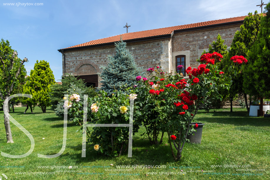 EDIRNE, TURKEY - MAY 26, 2018: Medieval Bulgarian church of Saint Constantine and Saint Helena in city of Edirne,  East Thrace, Turkey