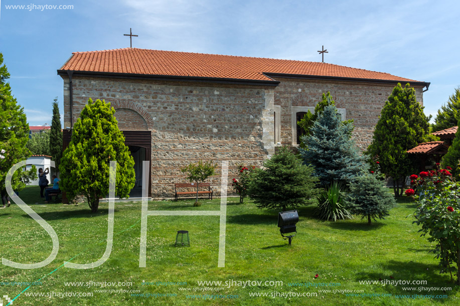 EDIRNE, TURKEY - MAY 26, 2018: Medieval Bulgarian church of Saint Constantine and Saint Helena in city of Edirne,  East Thrace, Turkey