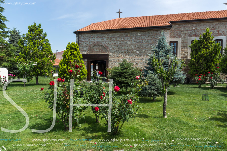 EDIRNE, TURKEY - MAY 26, 2018: Medieval Bulgarian church of Saint Constantine and Saint Helena in city of Edirne,  East Thrace, Turkey