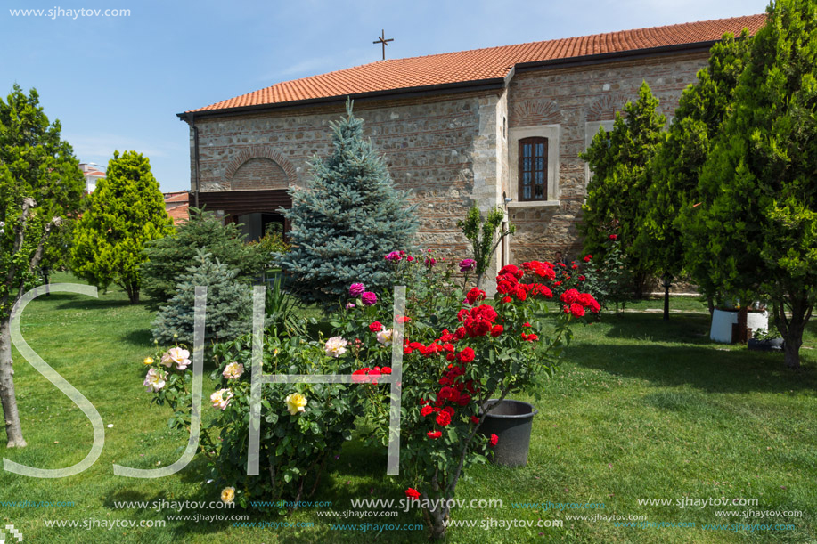 EDIRNE, TURKEY - MAY 26, 2018: Medieval Bulgarian church of Saint Constantine and Saint Helena in city of Edirne,  East Thrace, Turkey