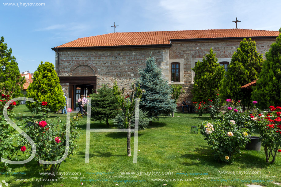 EDIRNE, TURKEY - MAY 26, 2018: Medieval Bulgarian church of Saint Constantine and Saint Helena in city of Edirne,  East Thrace, Turkey