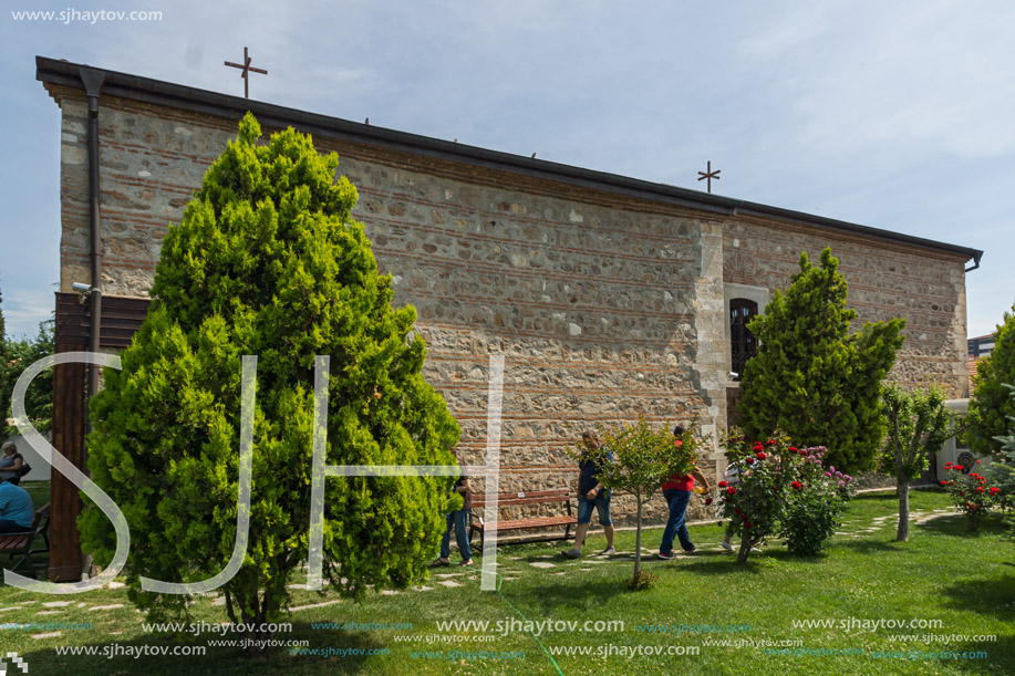 EDIRNE, TURKEY - MAY 26, 2018: Medieval Bulgarian church of Saint Constantine and Saint Helena in city of Edirne,  East Thrace, Turkey