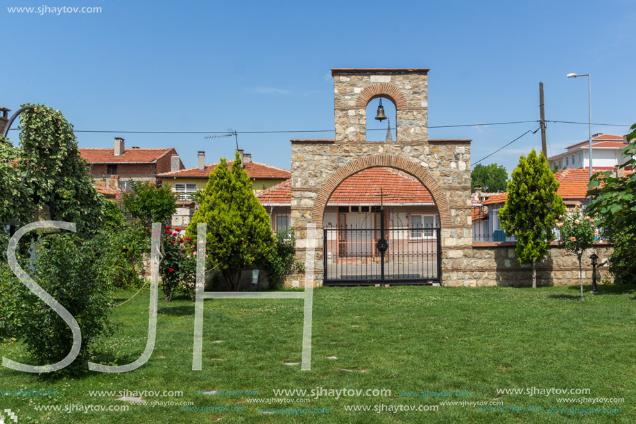 EDIRNE, TURKEY - MAY 26, 2018: Medieval Bulgarian church of Saint Constantine and Saint Helena in city of Edirne,  East Thrace, Turkey