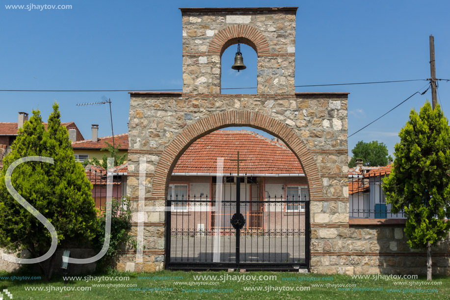 EDIRNE, TURKEY - MAY 26, 2018: Medieval Bulgarian church of Saint Constantine and Saint Helena in city of Edirne,  East Thrace, Turkey