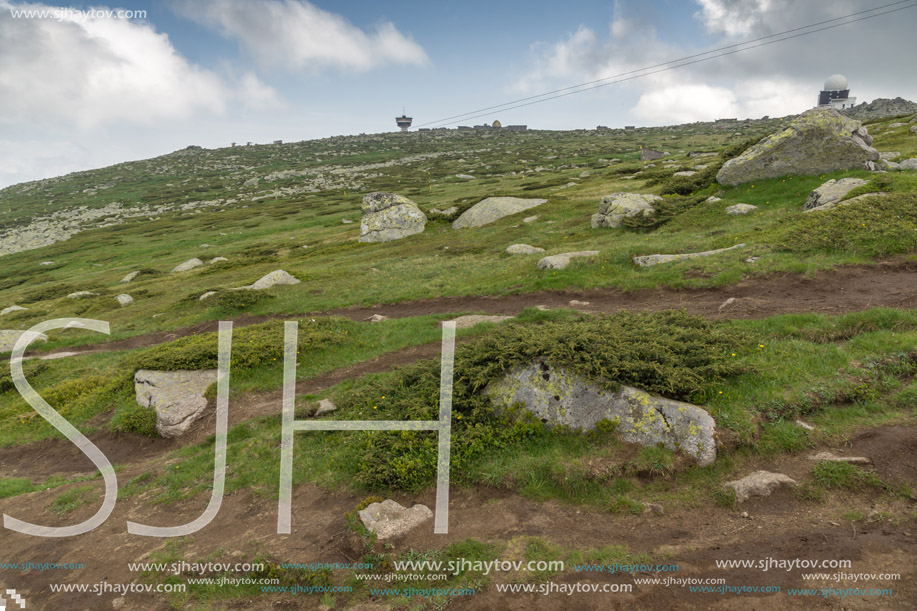 Amazing Panorama of Vitosha Mountain near Cherni Vrah Peak, Sofia City Region, Bulgaria