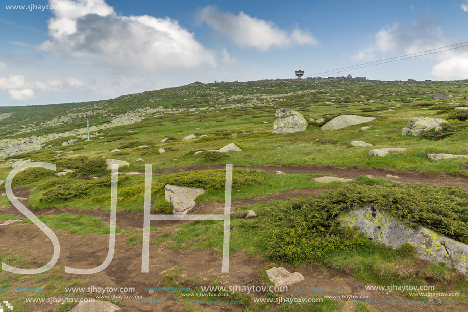 Amazing Panorama of Vitosha Mountain near Cherni Vrah Peak, Sofia City Region, Bulgaria