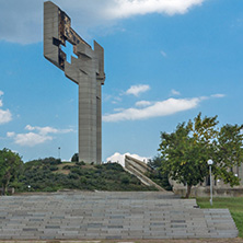 STARA ZAGORA, BULGARIA - AUGUST 5, 2018: Memorial complex The Defenders of Stara Zagora in city of Stara Zagora, Bulgaria