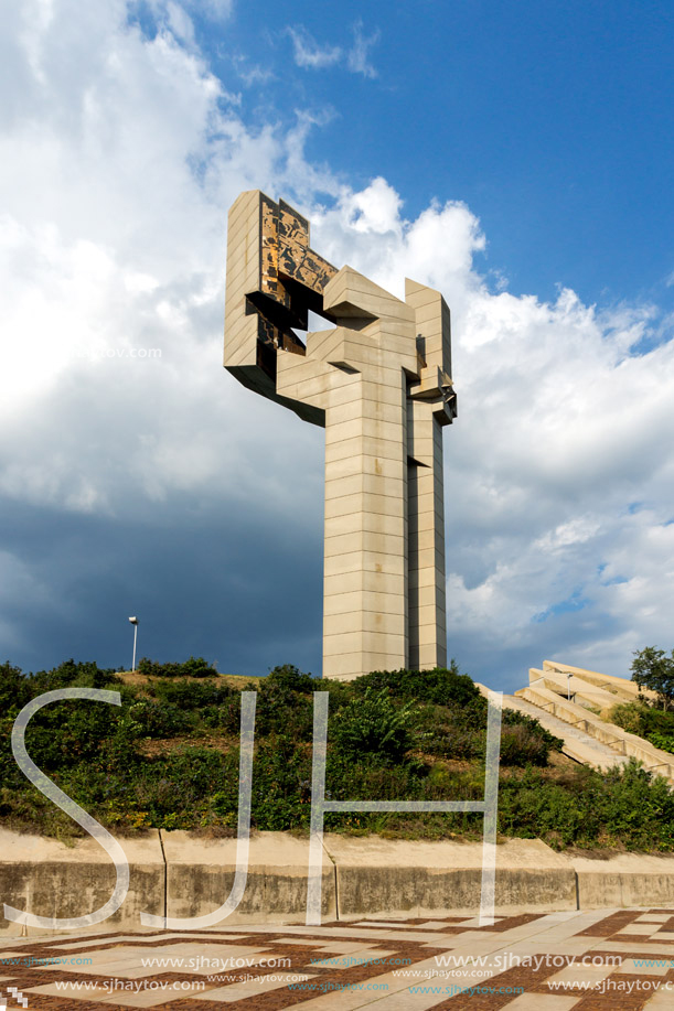 STARA ZAGORA, BULGARIA - AUGUST 5, 2018: Memorial complex The Defenders of Stara Zagora in city of Stara Zagora, Bulgaria