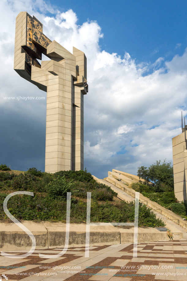 STARA ZAGORA, BULGARIA - AUGUST 5, 2018: Memorial complex The Defenders of Stara Zagora in city of Stara Zagora, Bulgaria