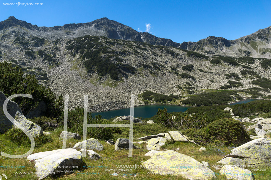 Amazing Landscape of Dalgoto (The Long ) lake, Pirin Mountain, Bulgaria