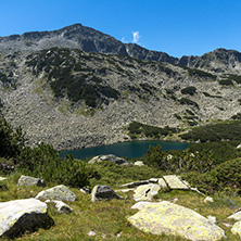 Amazing Landscape of Dalgoto (The Long ) lake, Pirin Mountain, Bulgaria