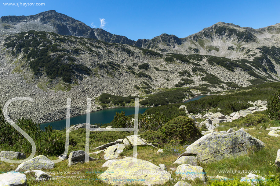 Amazing Landscape of Dalgoto (The Long ) lake, Pirin Mountain, Bulgaria