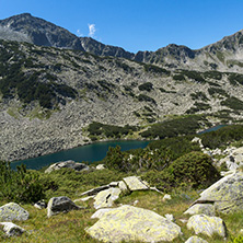 Amazing Landscape of Dalgoto (The Long ) lake, Pirin Mountain, Bulgaria