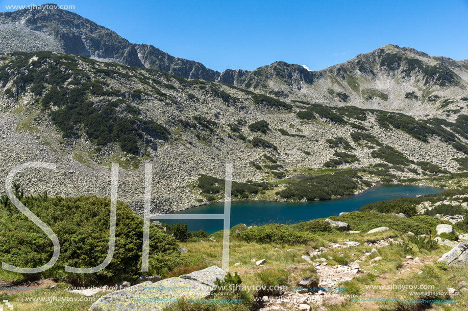 Amazing Landscape of Dalgoto (The Long ) lake, Pirin Mountain, Bulgaria