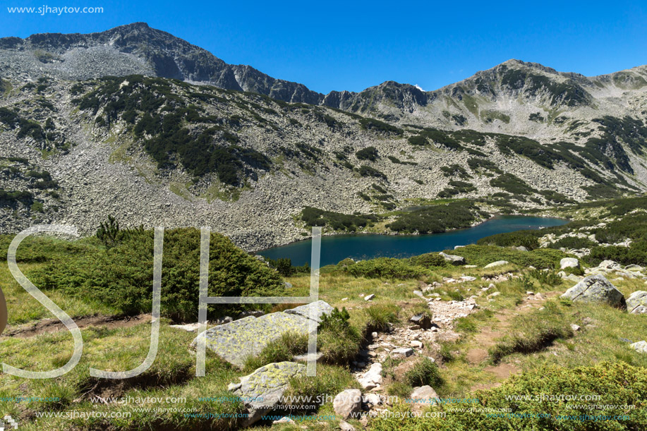 Amazing Landscape of Dalgoto (The Long ) lake, Pirin Mountain, Bulgaria