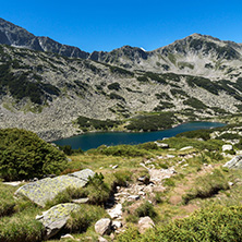 Amazing Landscape of Dalgoto (The Long ) lake, Pirin Mountain, Bulgaria