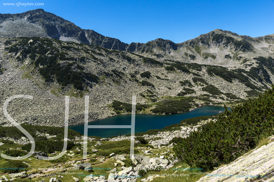 Amazing Landscape of Dalgoto (The Long ) lake, Pirin Mountain, Bulgaria