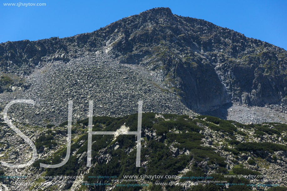 Landscape with Banderishki Chukar Peak, Pirin Mountain, Bulgaria