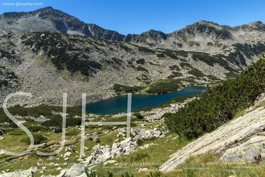 Amazing Landscape of Dalgoto (The Long ) lake, Pirin Mountain, Bulgaria