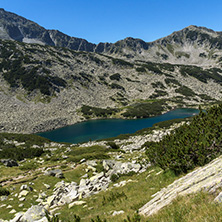 Amazing Landscape of Dalgoto (The Long ) lake, Pirin Mountain, Bulgaria