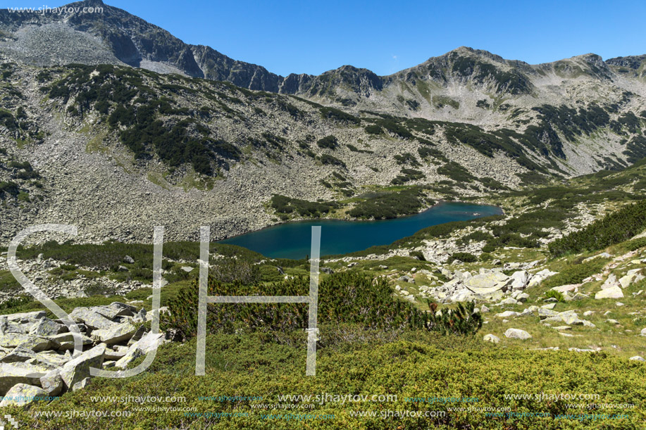 Amazing Landscape of Dalgoto (The Long ) lake, Pirin Mountain, Bulgaria