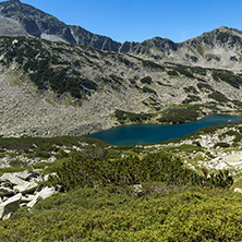 Amazing Landscape of Dalgoto (The Long ) lake, Pirin Mountain, Bulgaria