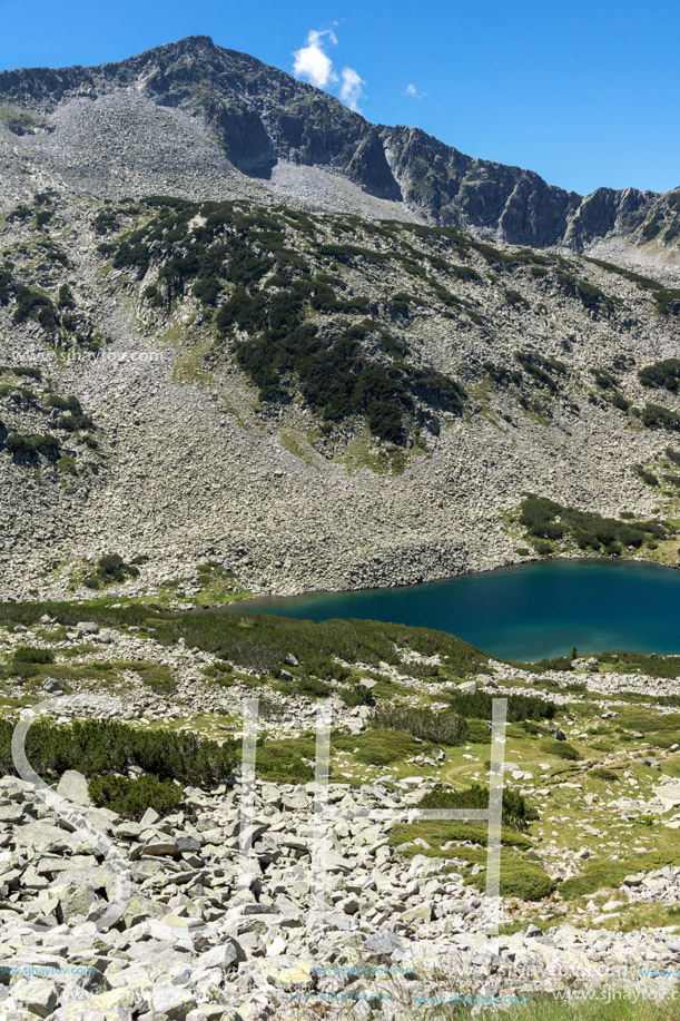 Amazing Landscape of Dalgoto (The Long ) lake, Pirin Mountain, Bulgaria