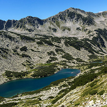 Amazing Landscape of Dalgoto (The Long ) lake, Pirin Mountain, Bulgaria