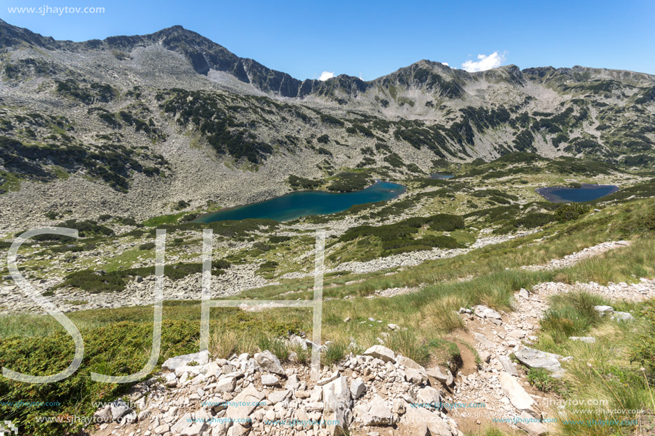 Amazing Landscape of Dalgoto (The Long ) lake, Pirin Mountain, Bulgaria