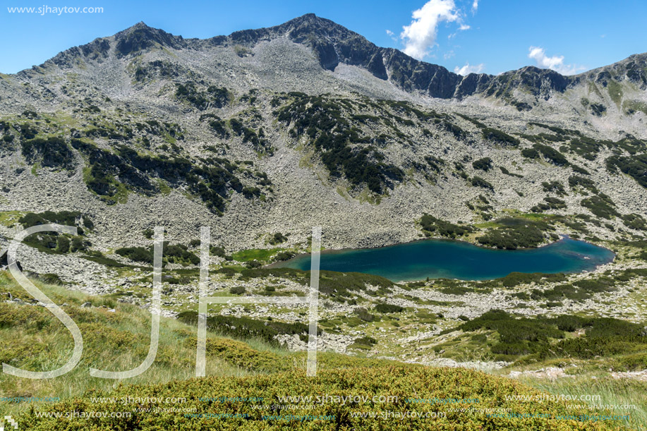 Amazing Landscape of Dalgoto (The Long ) lake, Pirin Mountain, Bulgaria