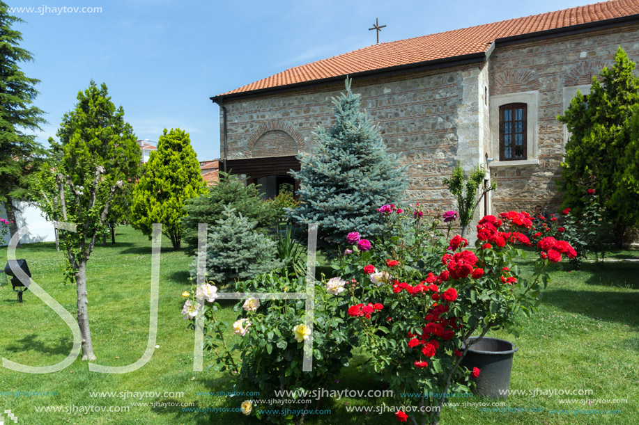 EDIRNE, TURKEY - MAY 26, 2018: Medieval Bulgarian church of Saint Constantine and Saint Helena in city of Edirne,  East Thrace, Turkey