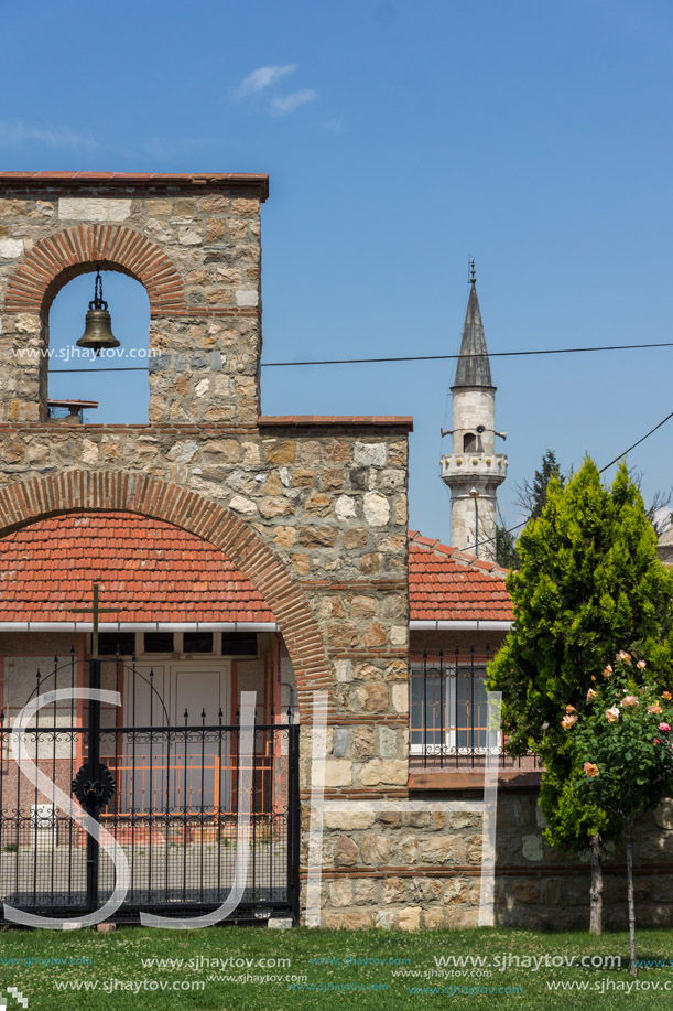 EDIRNE, TURKEY - MAY 26, 2018: Medieval Bulgarian church of Saint Constantine and Saint Helena in city of Edirne,  East Thrace, Turkey