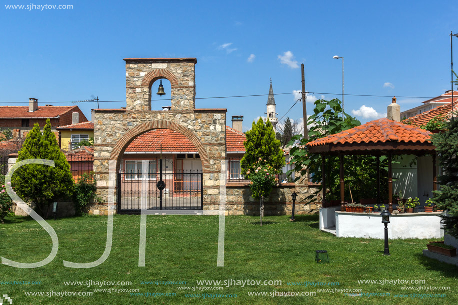 EDIRNE, TURKEY - MAY 26, 2018: Medieval Bulgarian church of Saint Constantine and Saint Helena in city of Edirne,  East Thrace, Turkey