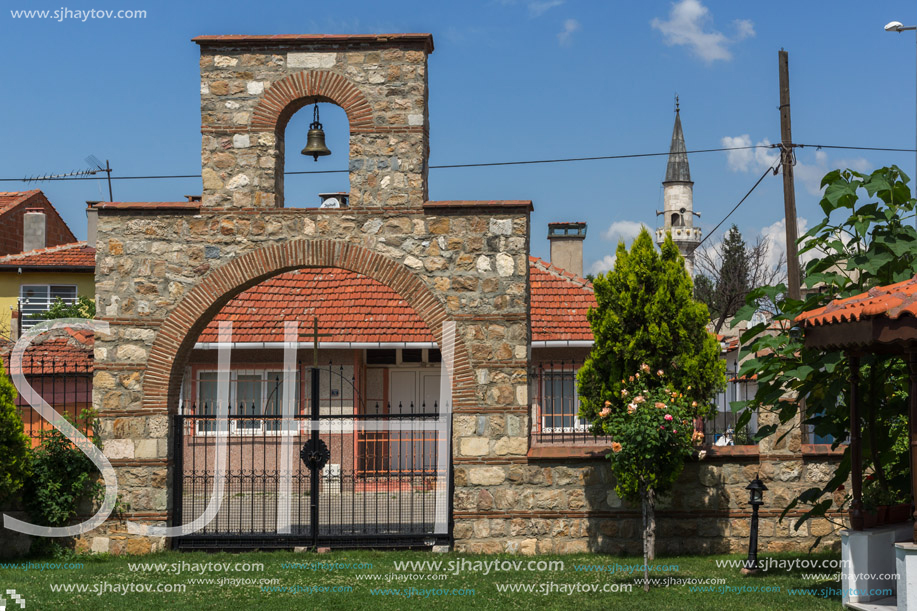 EDIRNE, TURKEY - MAY 26, 2018: Medieval Bulgarian church of Saint Constantine and Saint Helena in city of Edirne,  East Thrace, Turkey