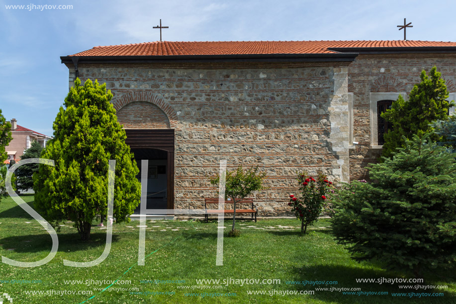 EDIRNE, TURKEY - MAY 26, 2018: Medieval Bulgarian church of Saint Constantine and Saint Helena in city of Edirne,  East Thrace, Turkey