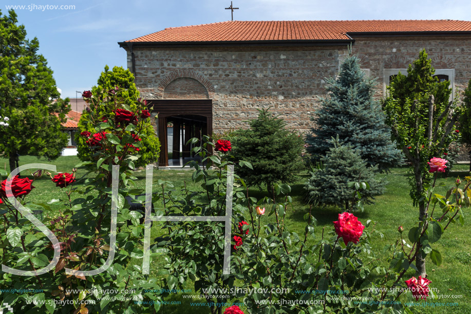 EDIRNE, TURKEY - MAY 26, 2018: Medieval Bulgarian church of Saint Constantine and Saint Helena in city of Edirne,  East Thrace, Turkey