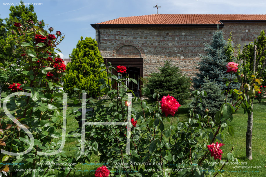 EDIRNE, TURKEY - MAY 26, 2018: Medieval Bulgarian church of Saint Constantine and Saint Helena in city of Edirne,  East Thrace, Turkey